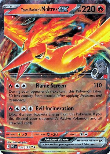 Team rocket moltres ex - moltres,