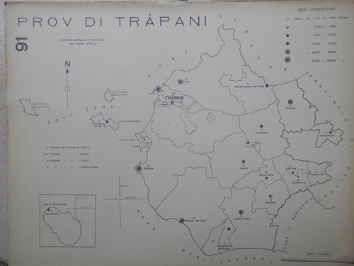 Vecchia stampa della provincia