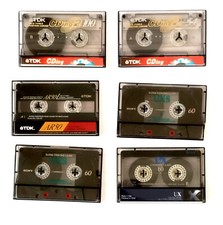 Lotto 6 cassette TDK/Sony di