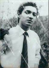 fo2596 foto originale  luciano tomei cantante festival sanremo personaggi famosi