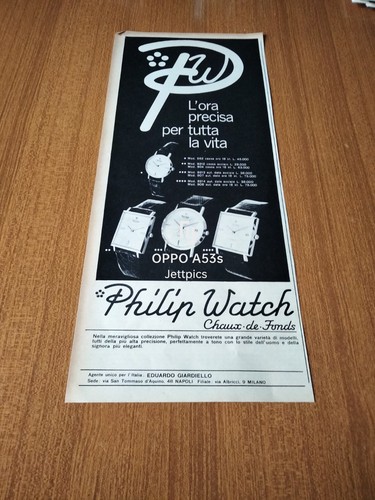1963 philip watch mod 562 - philip,