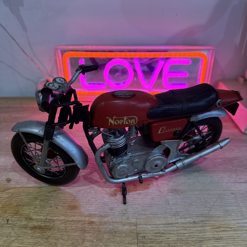 Modellino moto epoca norton - moto, d'epoca