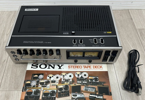 Sony 2810 stereo cassette - tc-2810,