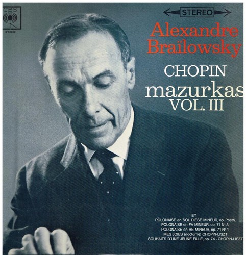Chopin mazurche volume iii - mazurche,