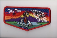 Lodge 291 Topa Topa OA flap