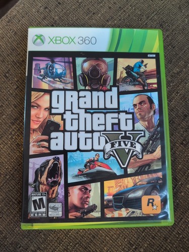 Xbox 360 grand theft - 360, five