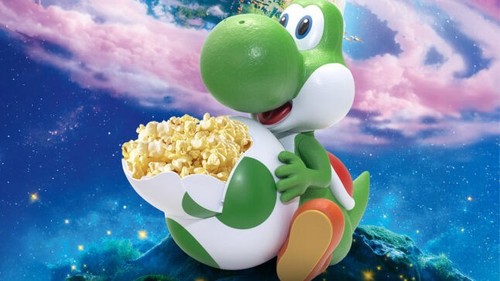 Yoshi popcorn bucket super - yoshi,