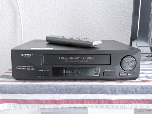 Videoregistratore vhs vcr - videoregistratore,