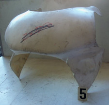 [05] CUPOLINO BIANCO PER MOTO HONDA CBR 900, IN VETRORESINA