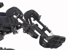 Pedana Elevabile Manuale SINISTRA 41 Cm Per Sedia a Rotelle Carrozzina Elettrica