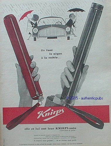 Publicite knirps auto - knirps,