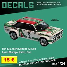 DECALS repro Fiat 131 Abarth