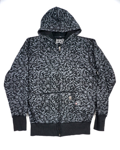 Felpa con cappuccio zip - con,