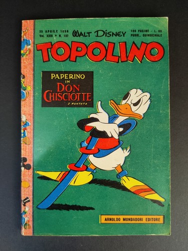 Topolino libretto originale - topolino,