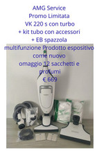 VORWERK FOLLETTO VK 220S - ULTIMO MODELLO CON GARANZIA E SACCHETTI 