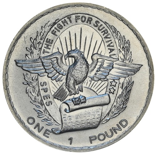Biafra libbra 1969 unc - 1,