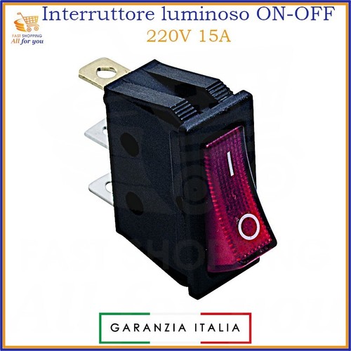 Interruttore luminoso - , da