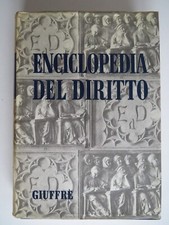 Enciclopedia del Diritto - Mario Talamanca -  Giuffrè Editore, 1981
