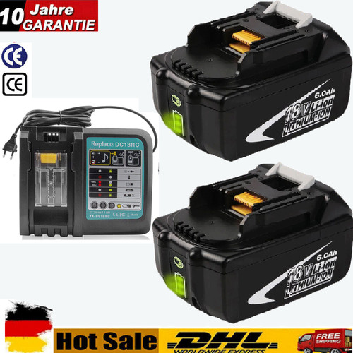 Batteria 18v 6000mah per - batteria,