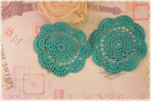 Coppia pizzo uncinetto - coppia,