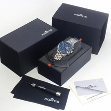 FORTIS Novonaut N-42 Blu Cobalto Cronografo F2040012 Automatico 42mm Uomo Watch