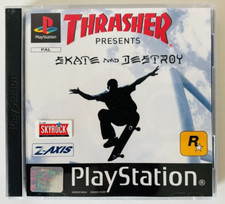 Thrasher Skate and Destroy vintage game PAL ps1 playstation 1