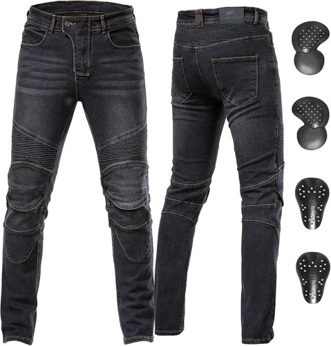 Pantaloni moto uomo con - pantaloni,