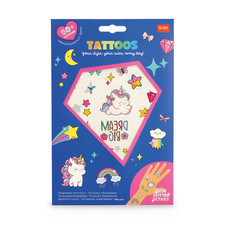 Tatuaggi temporanei unicorno - temporanei,