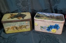 SCATOLE LATTA LIEVITO BERTOLINI TORINO ANNI '50 CHIUSURE A SCATTO LITOGRAFATE