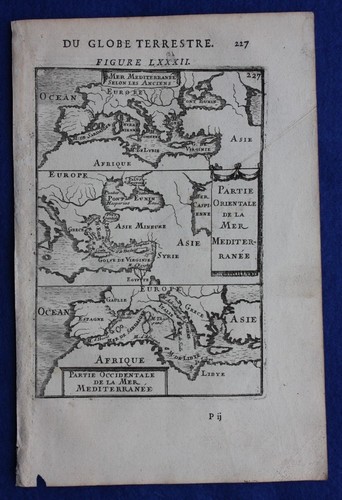 Mappa antica originale