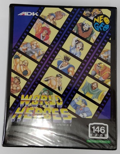 Neo geo snk world heroes - snk, 2