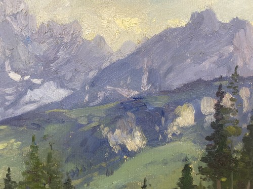 Oli canvas italian - , peinter
