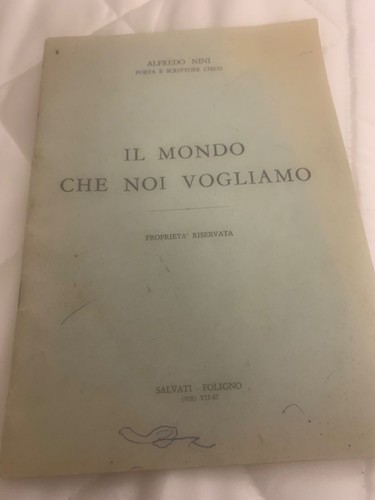 Alfredo nini mondo che noi - che,