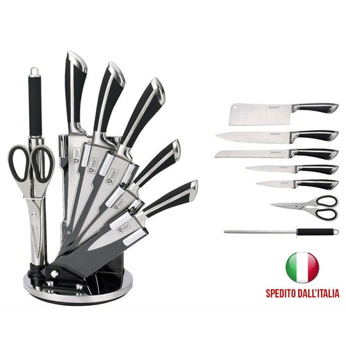 Set coltelli in acciaio - set, 8