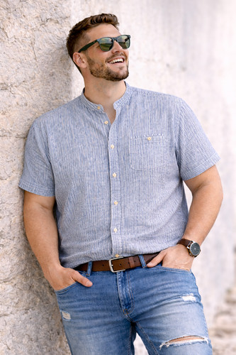Camicia uomo losan coreana - camicia,