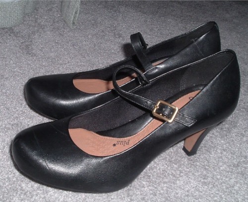 Scarpa donna nera stile - scarpa,