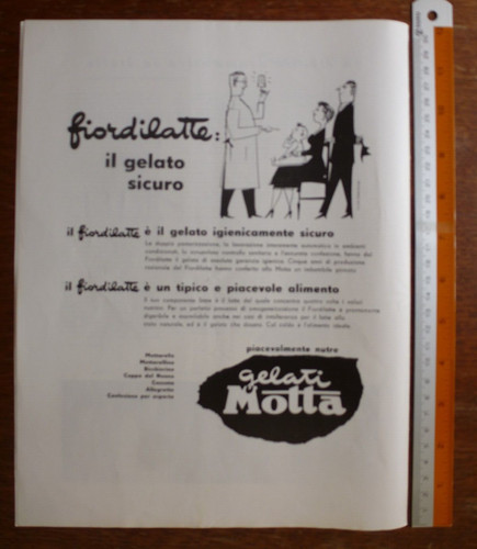 Pubblicità gelati motta - gelati,