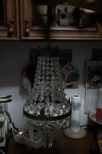 Lampadario stile impero gocce - lampadario,