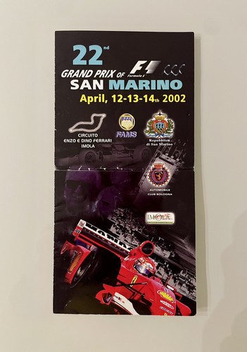 Programma ufficiale gp - 22°,