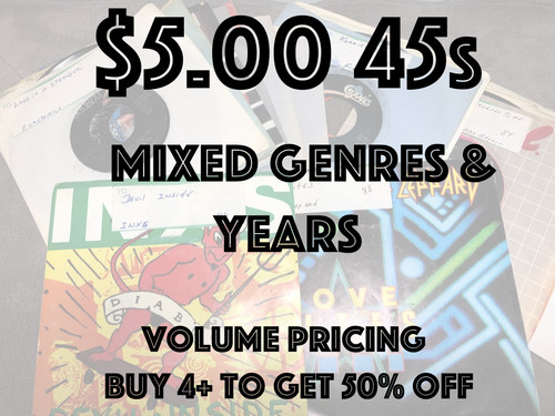 45s mixed genres years - genres, &