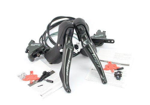 Set freni disco shimano - freni, a