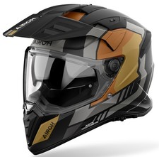 Dual airoh bandit horn - dual, gold