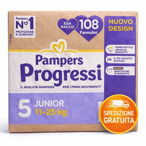 Pampers progressi taglia - progressi, 5