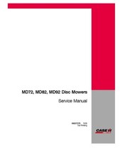 CASE IH MD72,MD82,MD92 MANUALE