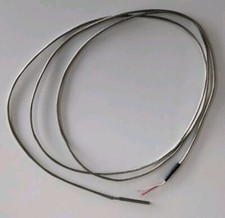 Sonda di temperatura Pt 1000 (MILLE) a 2 fili con tubetto inox 4x40mm e 2mt cavo