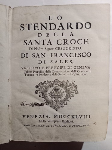 Libro settecentina opere di - settecentina.,