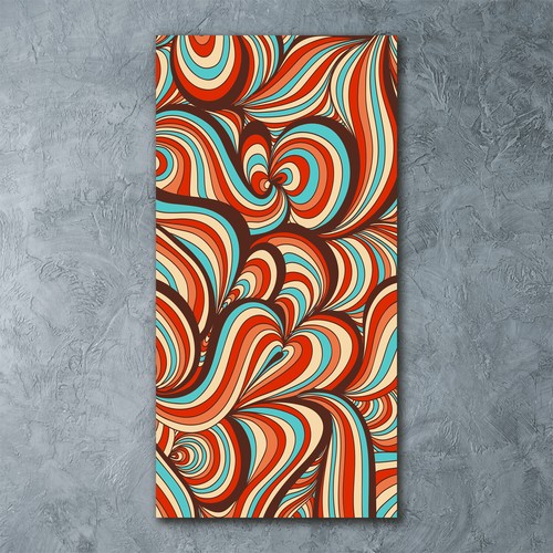 Tulup stampa vetro wall art - wall,