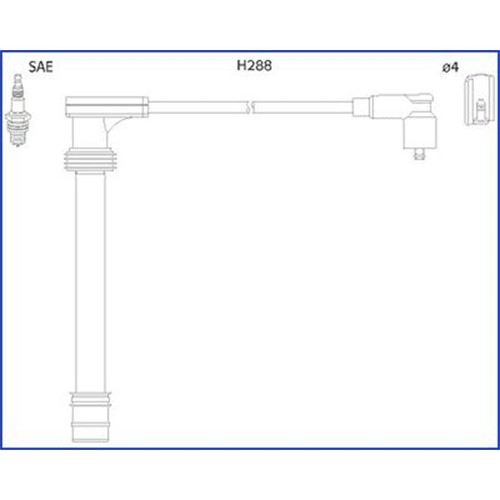 Kit tubi accensione hitachi - kit,