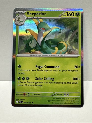 Pokemon serperior por - por, 006/088