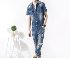 Salopette uomo denim foro
